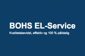 Logo af Claus Bohs EL-Service.