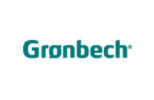 Logo af Grønbech PR og kommunikation.